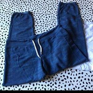 Closet clear out price 1 day only! Monrow Blue Camoflauge Sweats